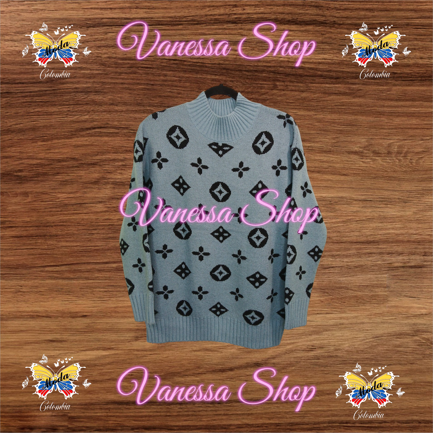 Sueter Inspirado LV Estilo 1.