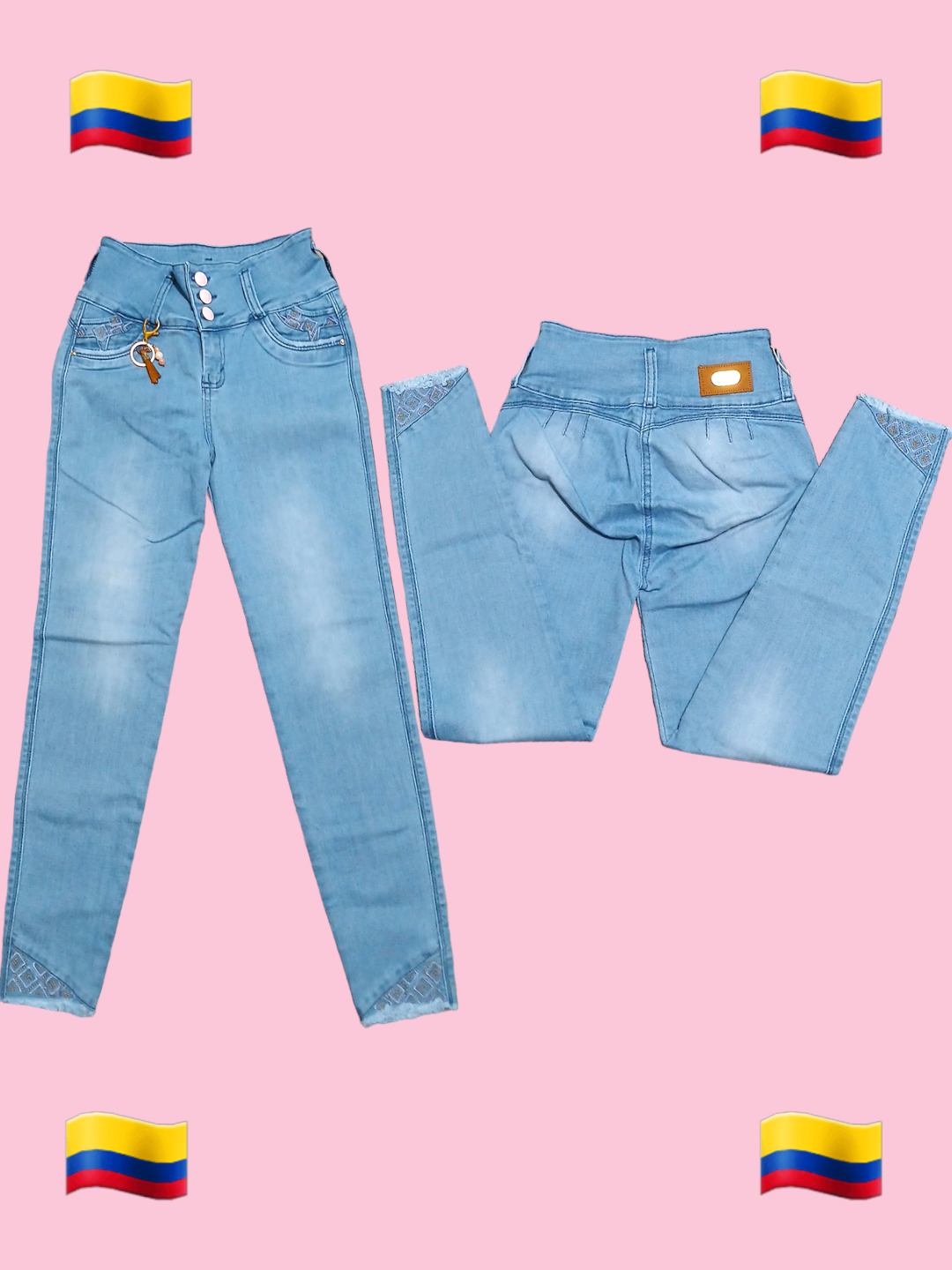 Jeans Mythical 10🇨🇴-5/6🇺🇸 Sin Faja.