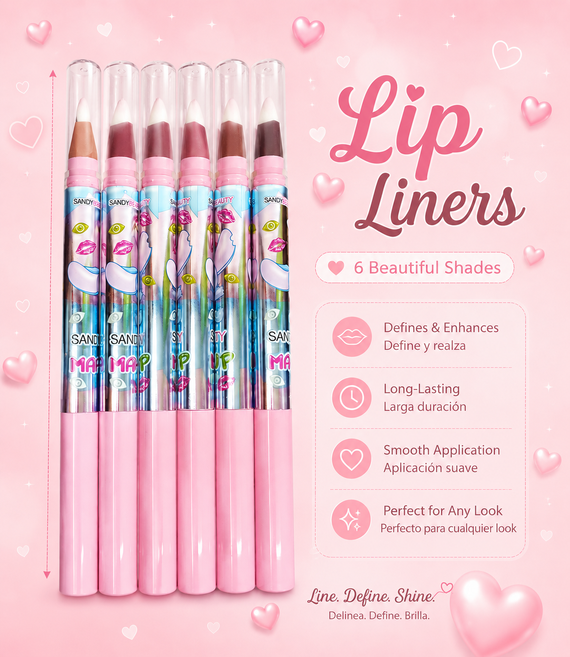 Delineador De Labios Inspirado En Stich