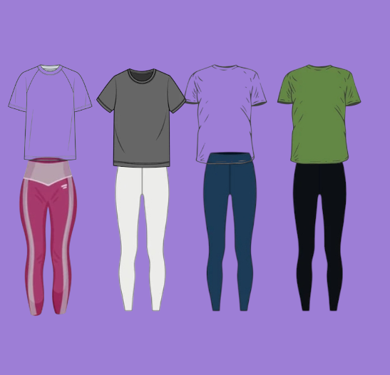 SET INSPIRADO DE LEGGIN LARGO CON BLUSON PARA MUJER