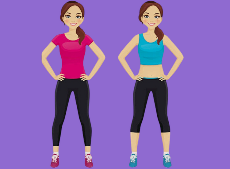 SET INSPIRADO DE LEGGIN CORTA CON BLUSON PARA MUJER