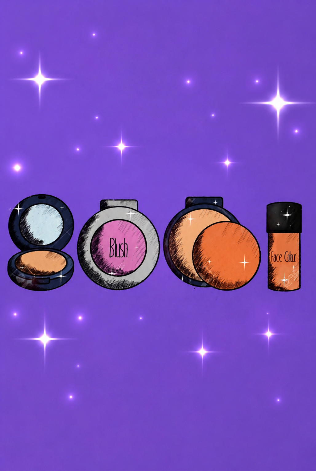 BASE,RUBOR,CONCEALER,POLVO COMPACTO