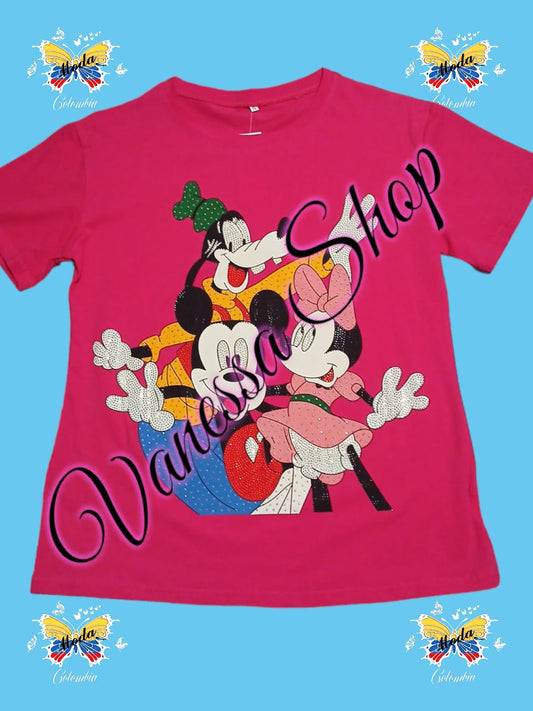 BLUSA DE MUJER CARTOON- Estilo Disney