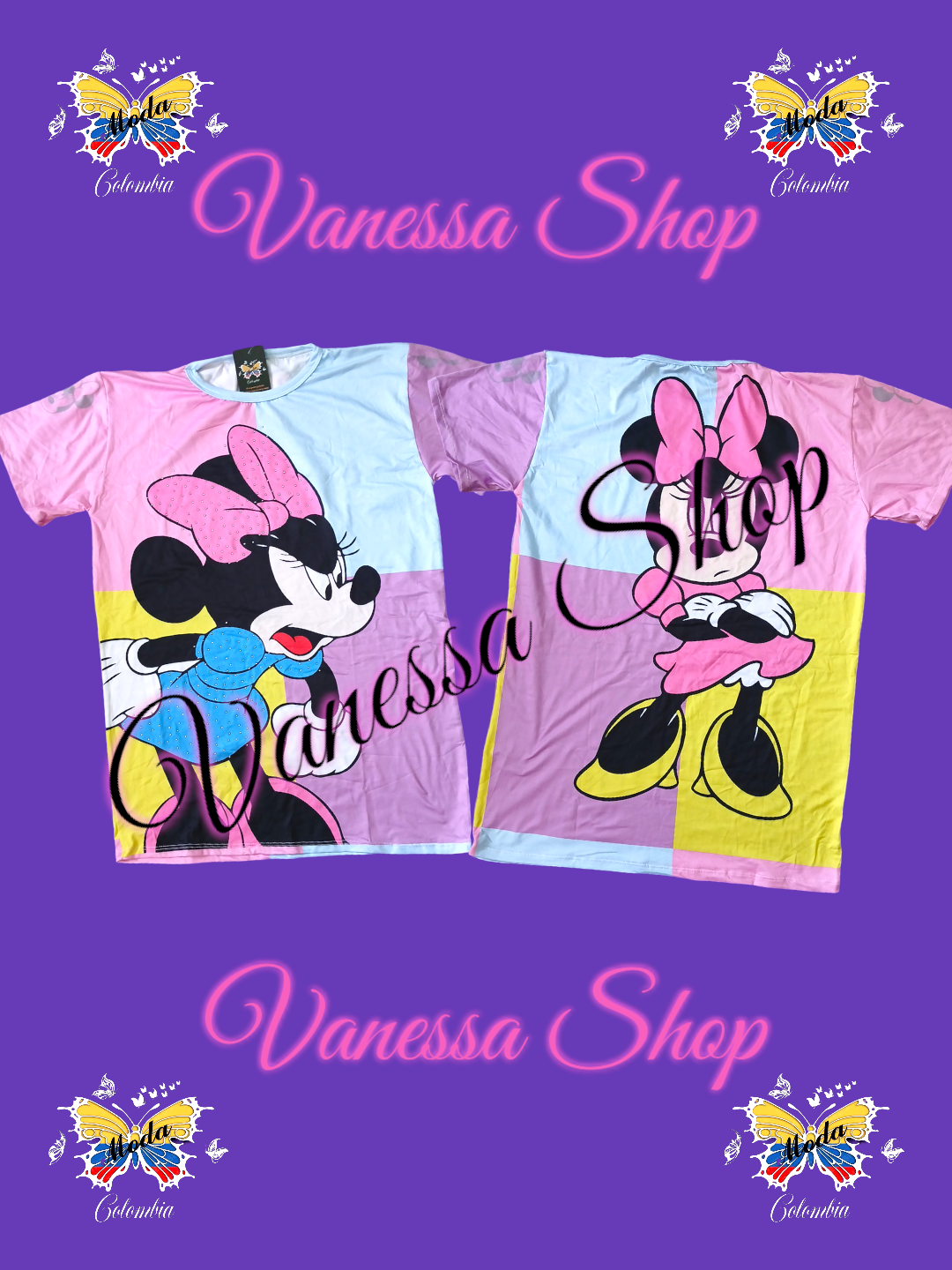Blusones Inspirados de Minnie Mouse talla unica.