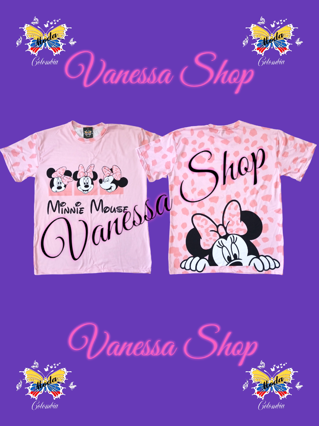 Blusones Inspirados de Minnie Mouse talla unica.