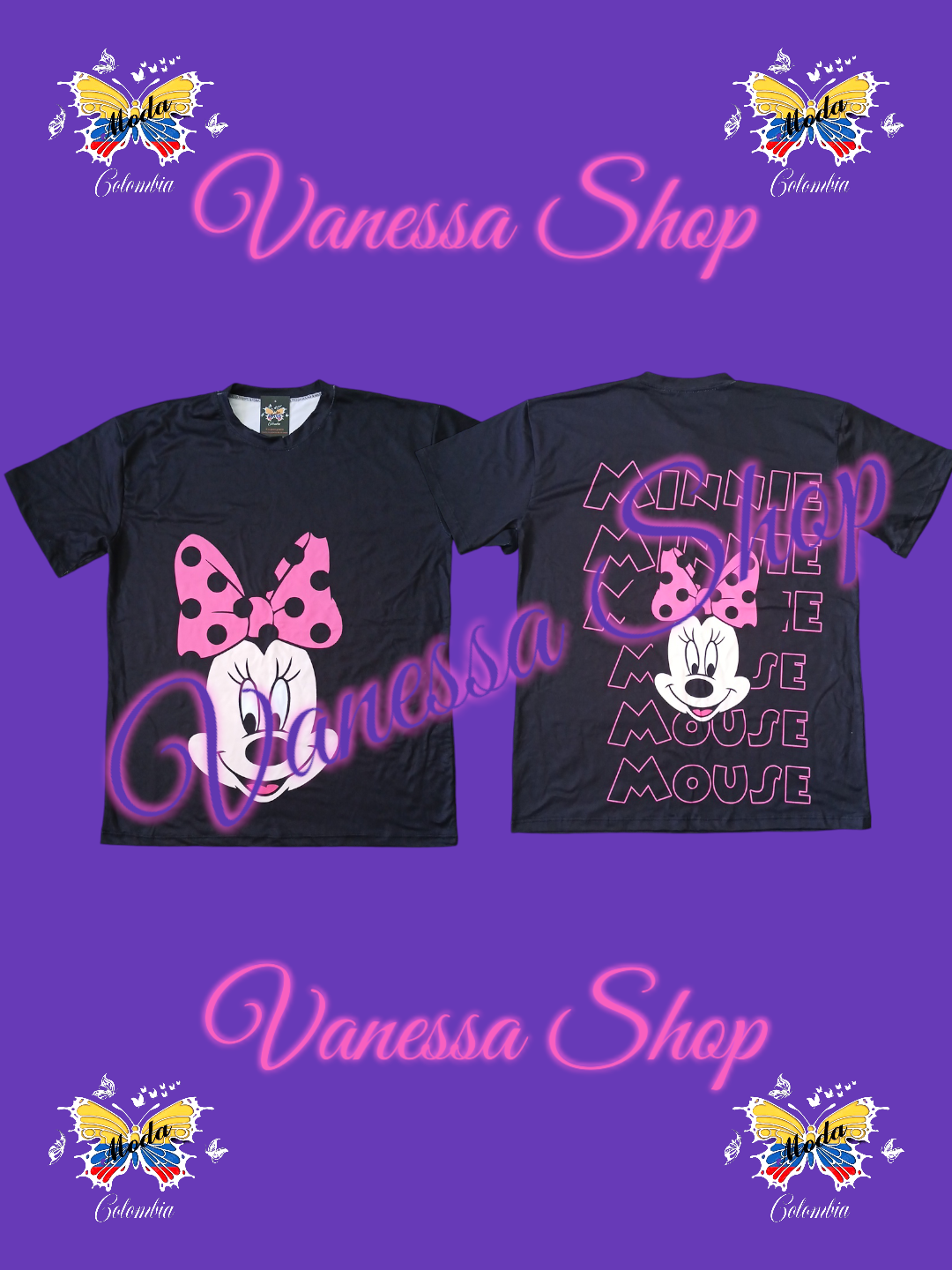 Blusones Inspirados de Minnie Mouse talla unica.