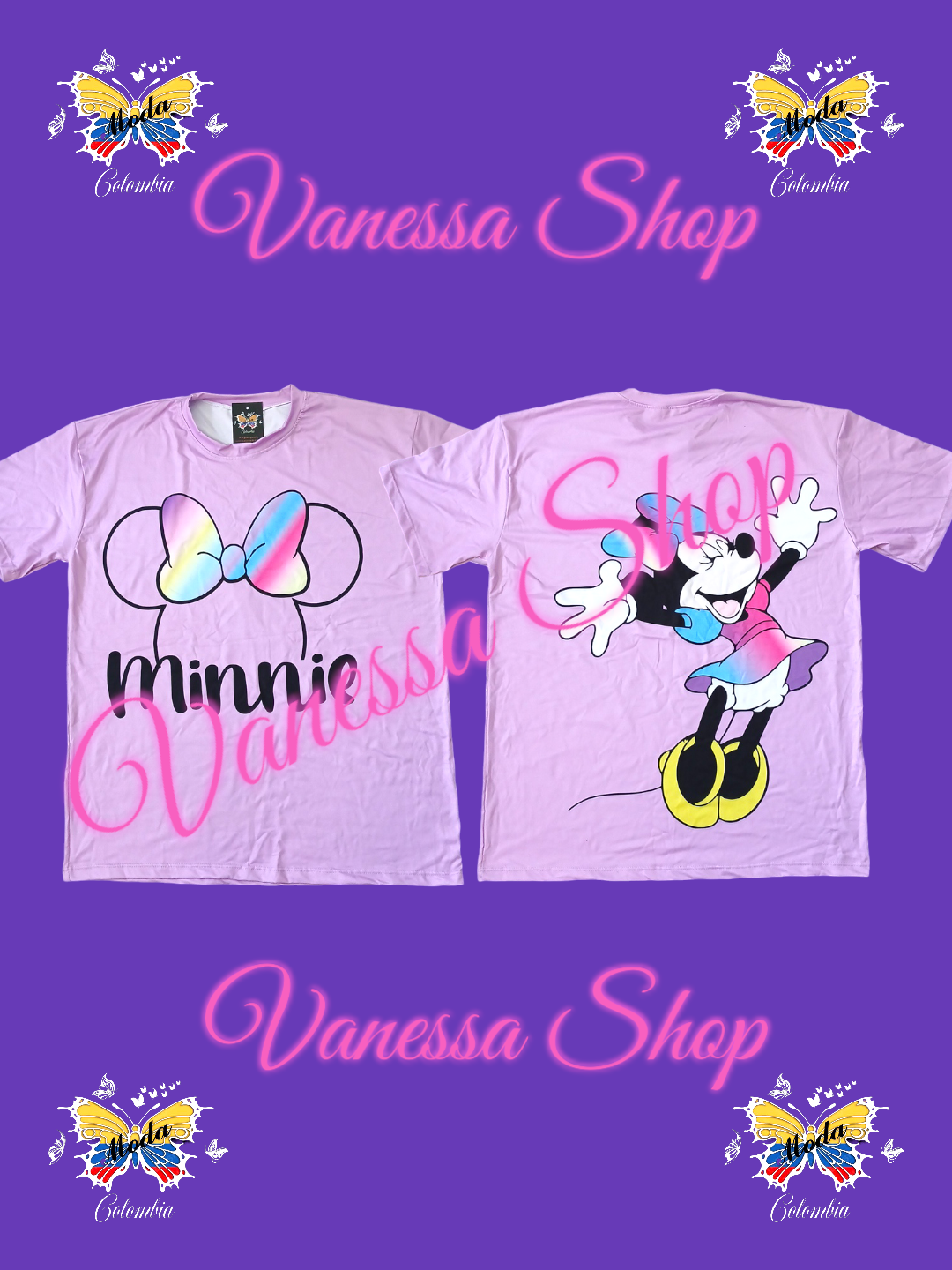 Blusones Inspirados de Minnie Mouse talla unica.