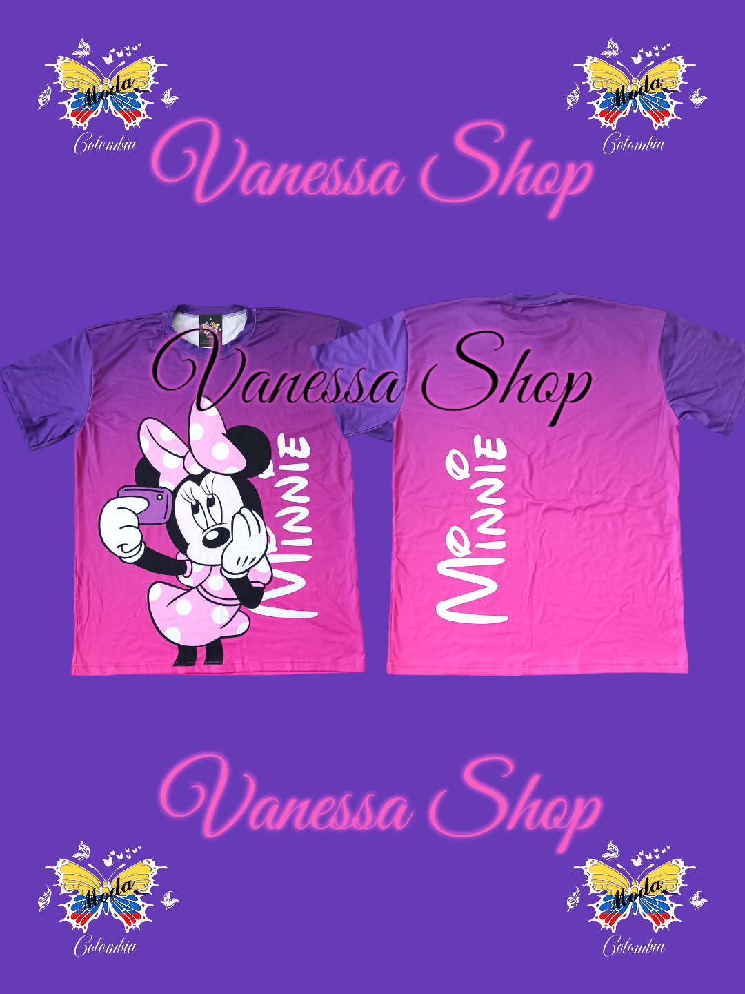 Blusones Inspirados de Minnie Mouse talla unica.