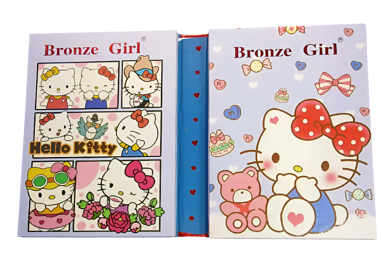 Libro de sombra de Hello Kitty.