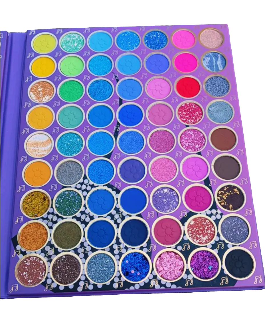 Paleta de ojos de Selena.