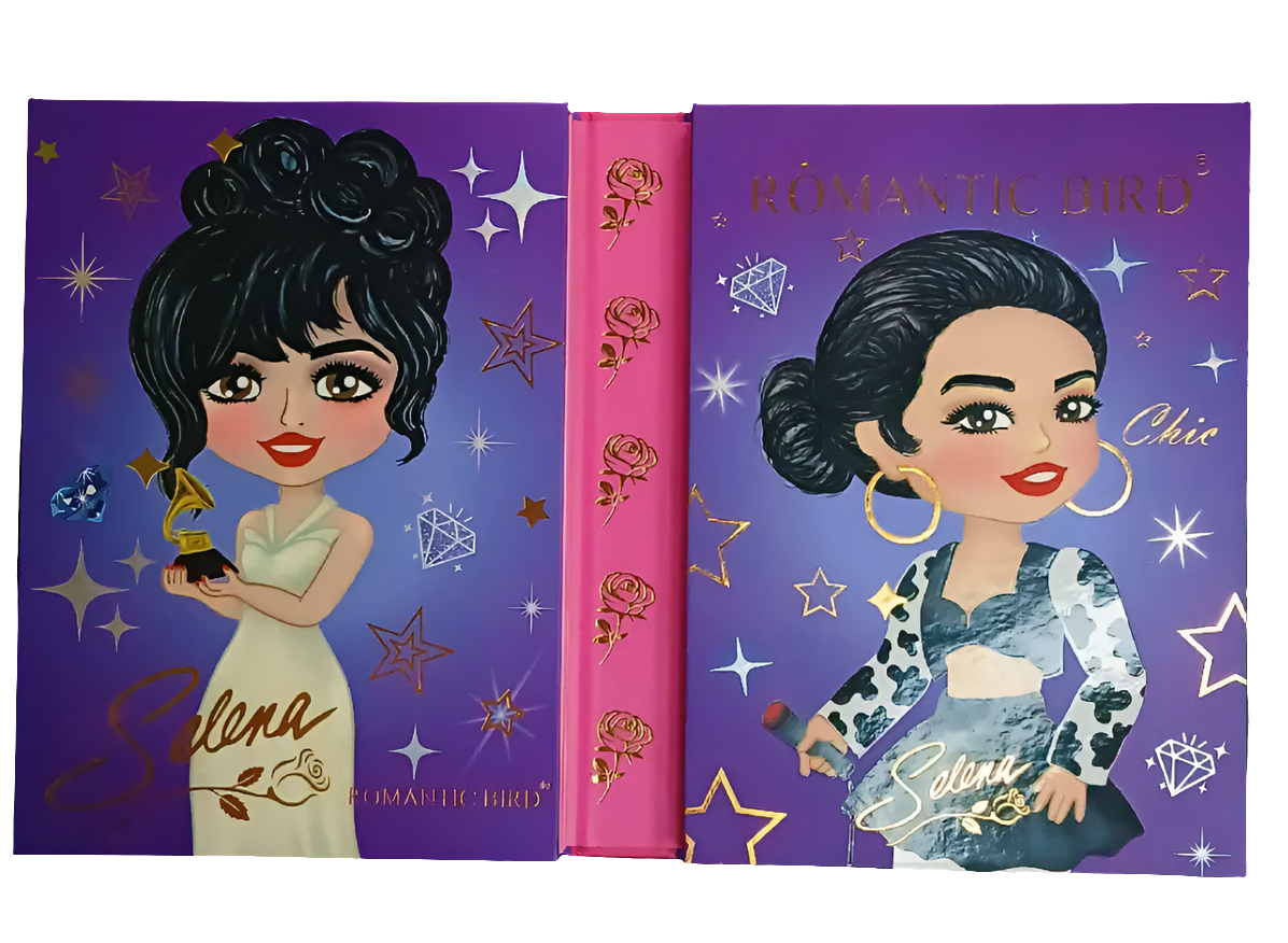 Libro de sombras con 117 colores.