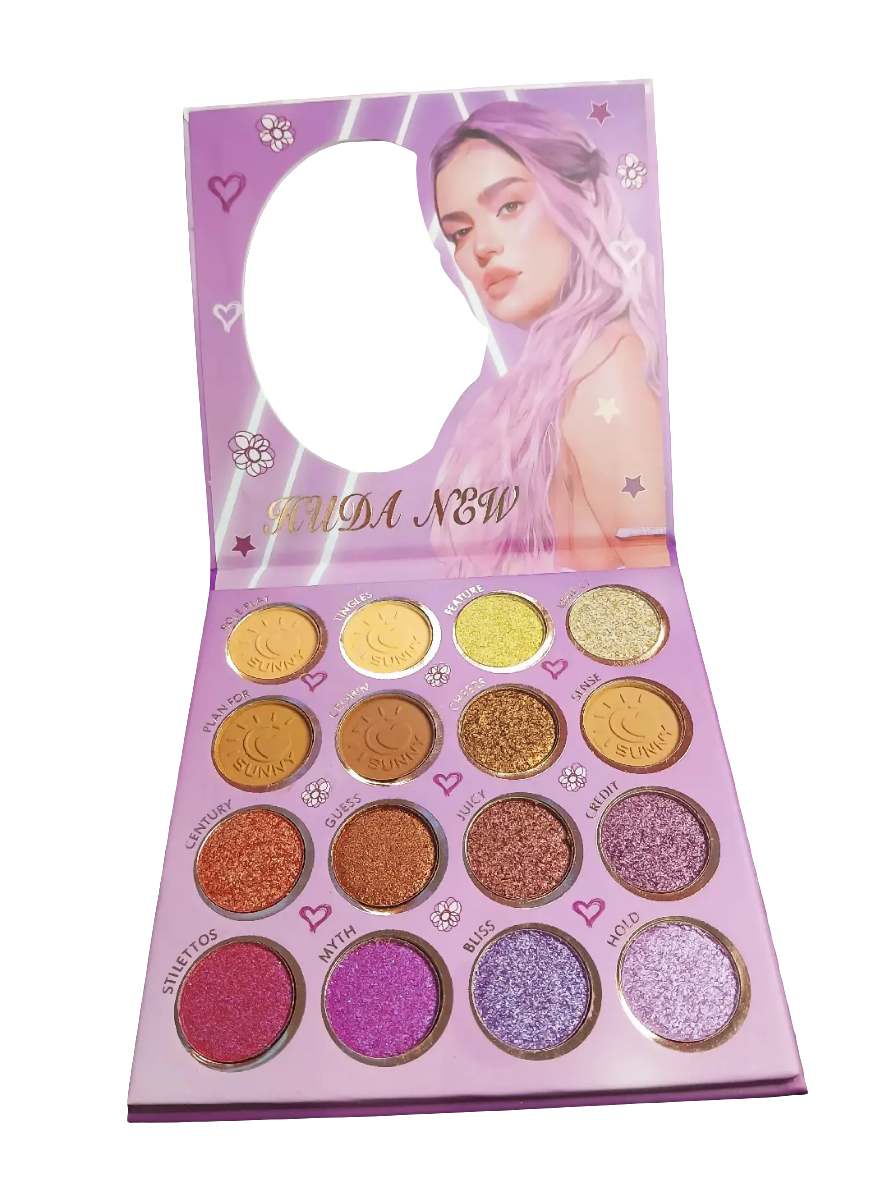 Sombras de ojo de Karol G y RBD.