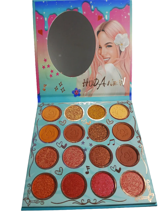Sombras de ojo de Karol G y RBD.