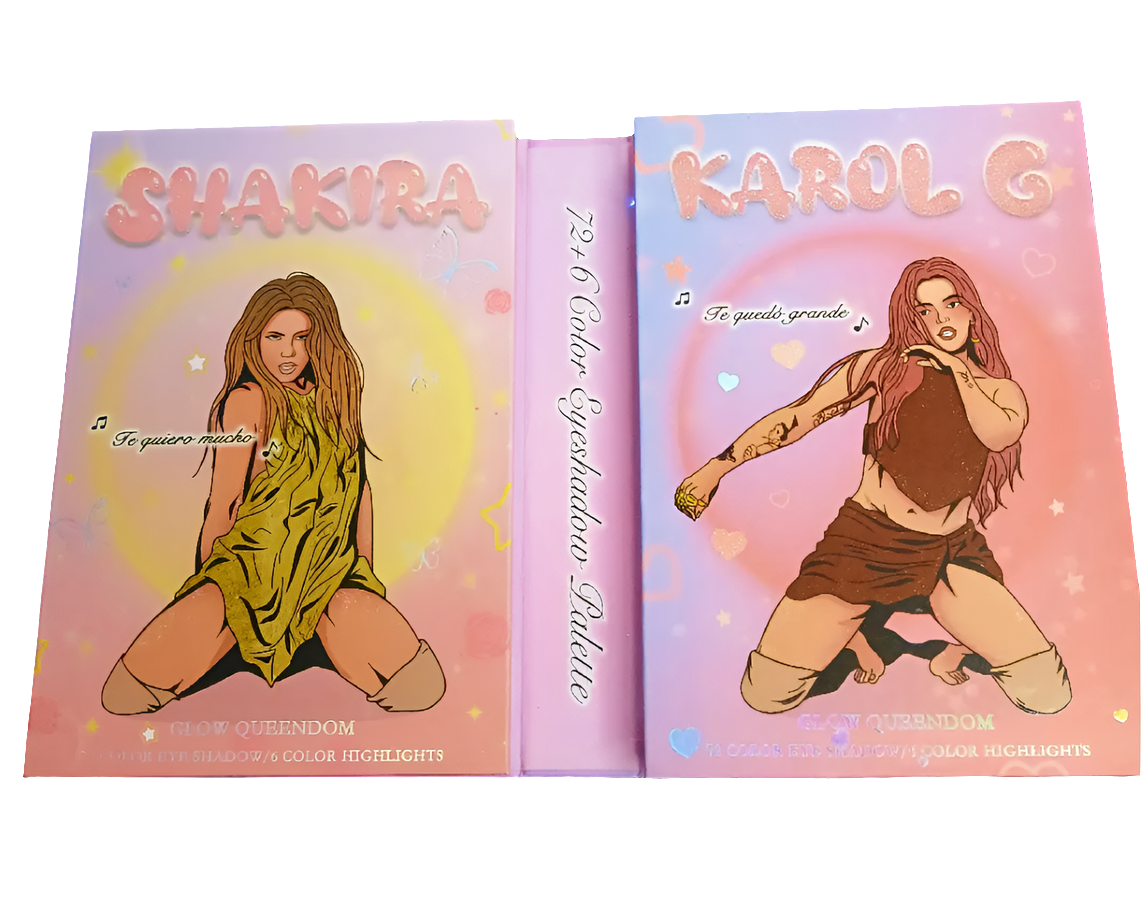 Sombra de libro de Karol G y Shakira.
