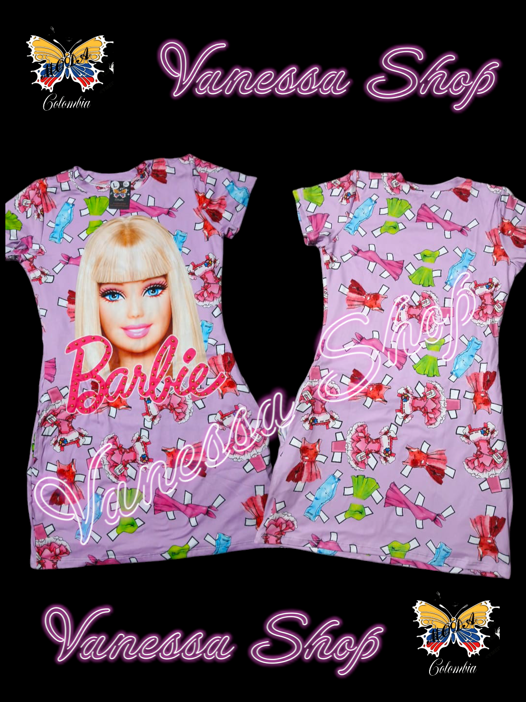 Vestido Inspirado en L-XL(Plus).