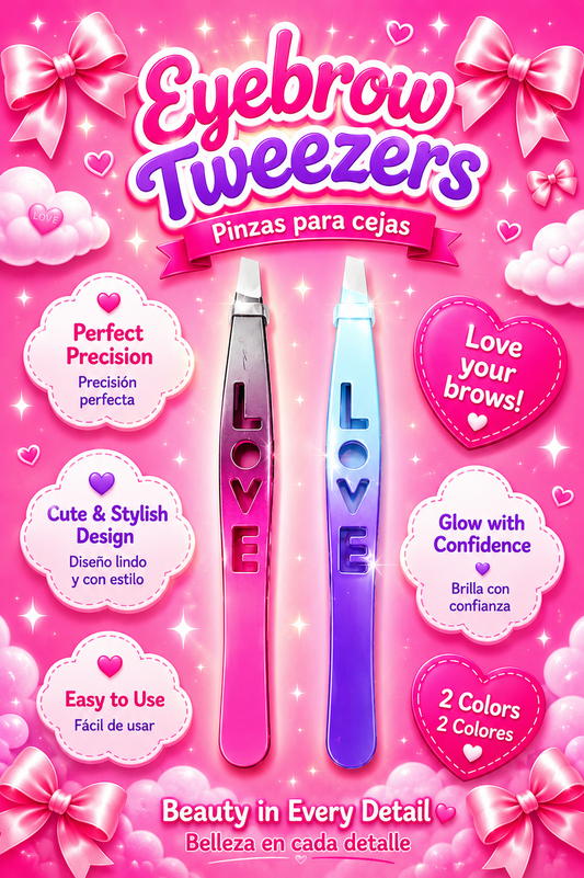 Pinzas Love Para Cejas