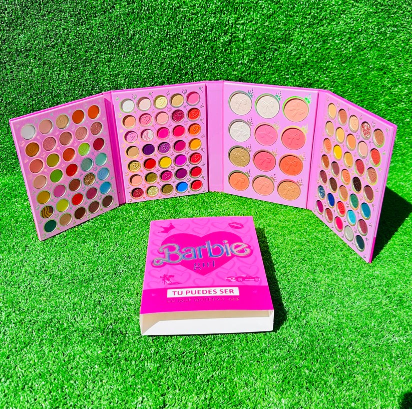 Libro de sombra de la Barbie.