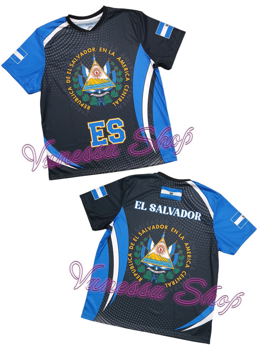 Camisa de El Salvador-ESTILO 10.