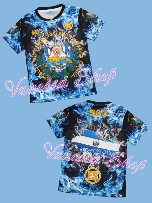 Camisa de El Salvador-ESTILO 7