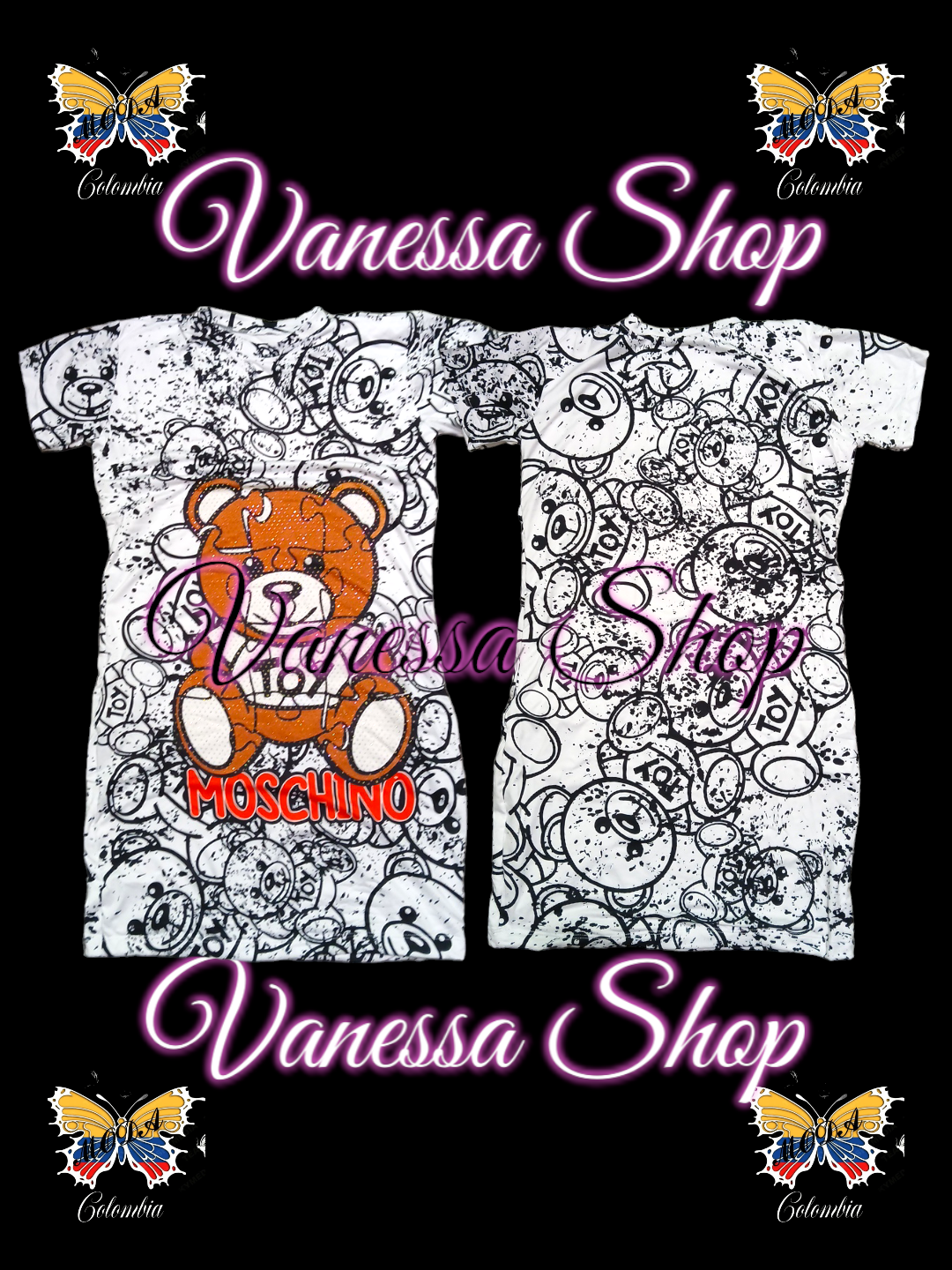 Vestido Inspirado en L-XL(Plus).