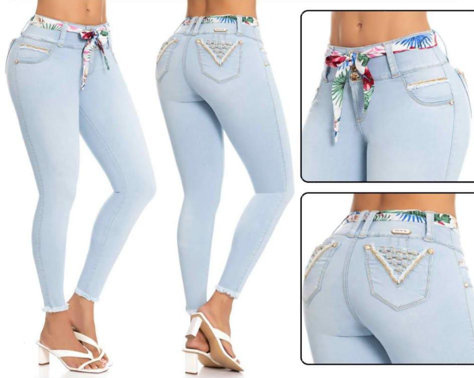 Jeans Revel 8🇨🇴-3/4🇺🇸 Sin Faja.