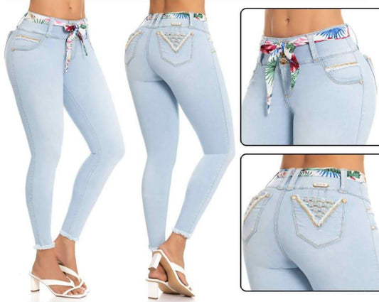 Jeans Revel 8🇨🇴-3/4🇺🇸 Sin Faja.
