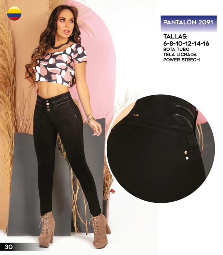 Jeans 12🇨🇴-7/8 Sin Faja.