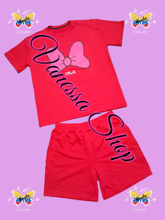Set Inspirado Minnie Mouse.