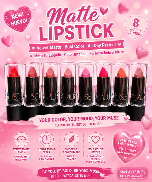 Amuse New Wave Matte Lipstick