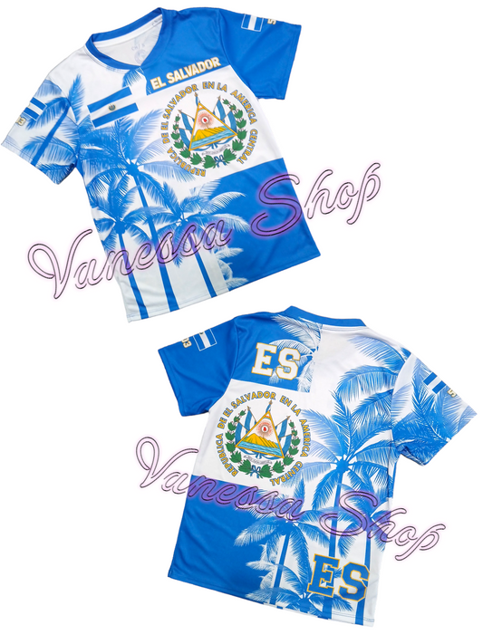Camisa de El Salvador-ESTILO 4