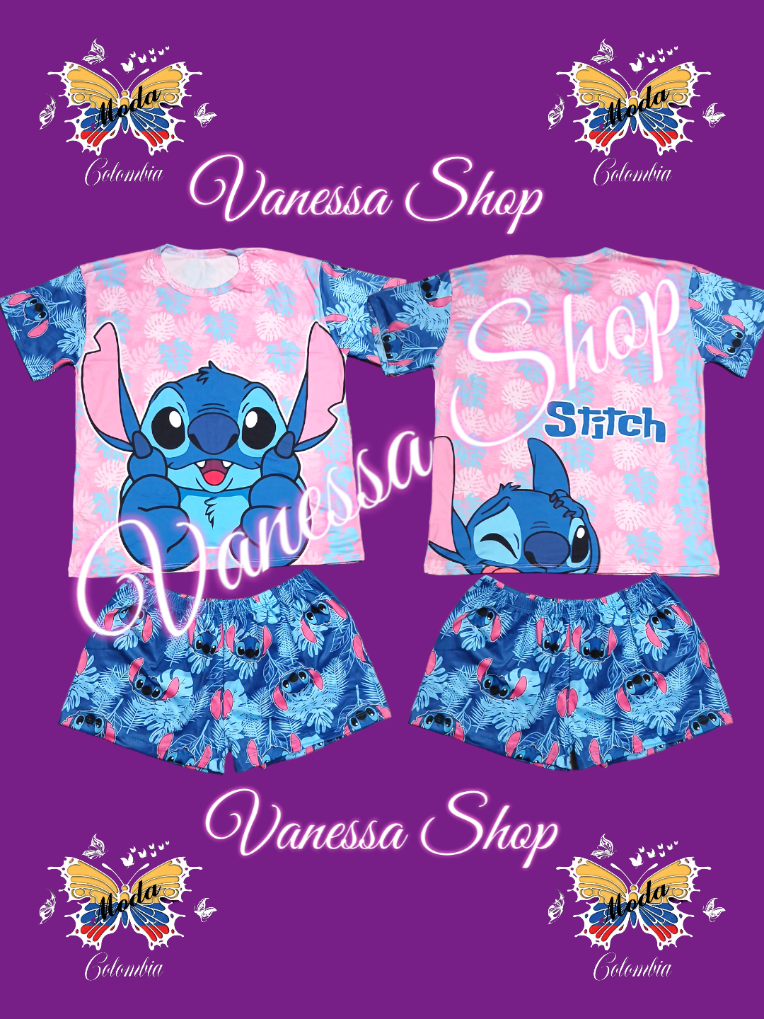 Pijama Camisa Short L-XL o Plus.