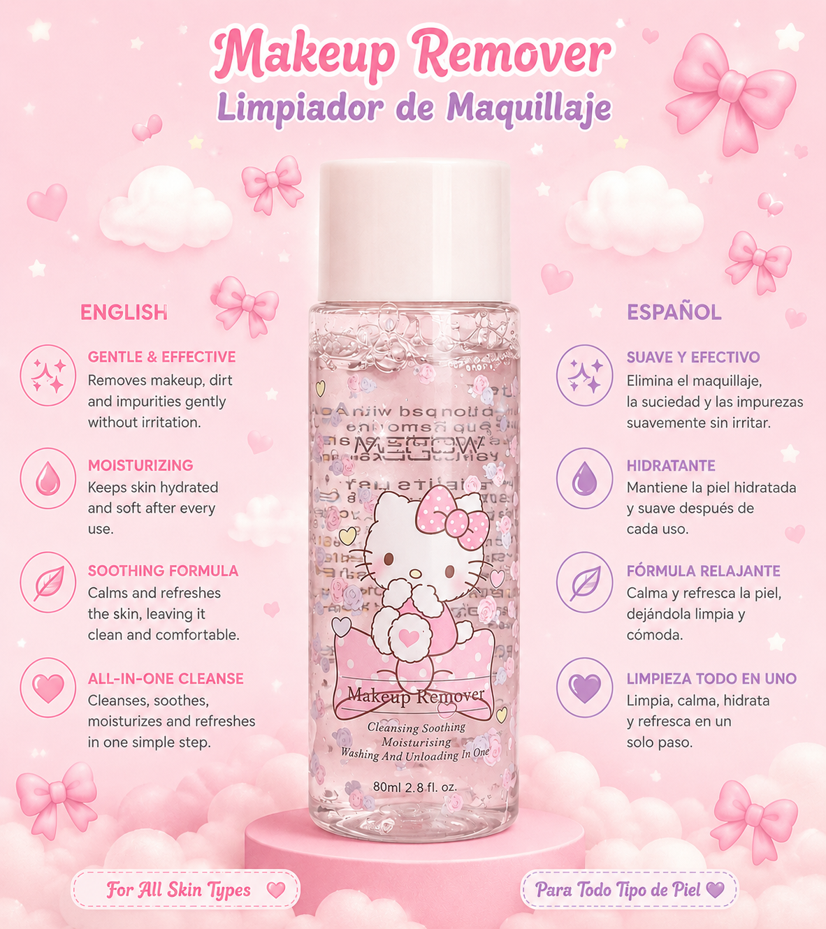 Makeup Removedor Inspirado HK