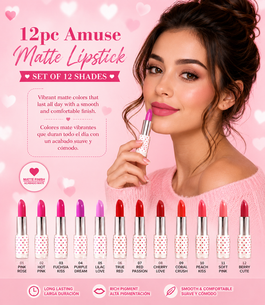 Amuse Matte Lipstick