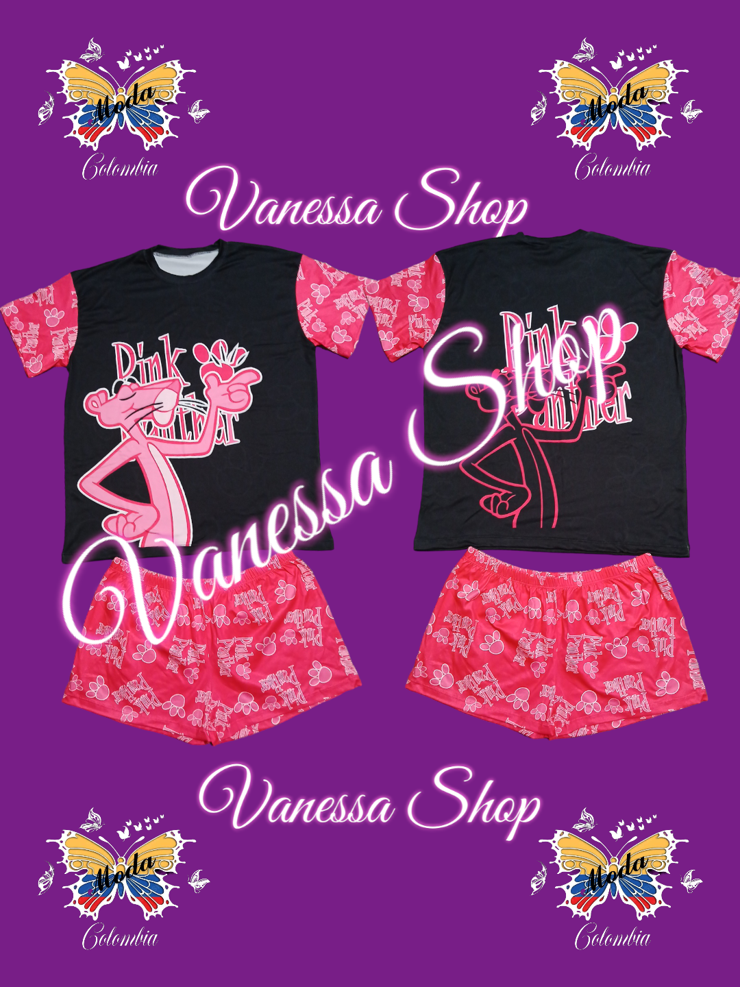 Pijama Camisa Short L-XL o Plus.