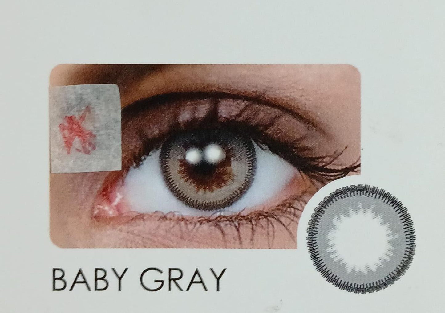 Baby Gray-Lentes de contacto.
